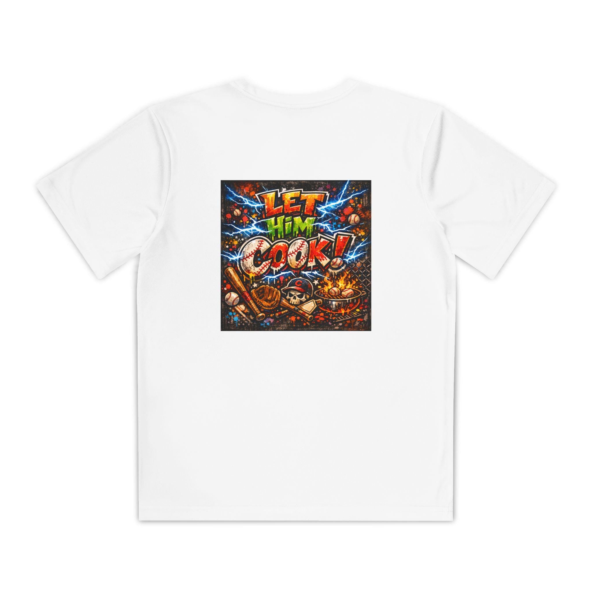 Let Him Cook T-Shirt | Retro Gaming Chef Graphic Tee