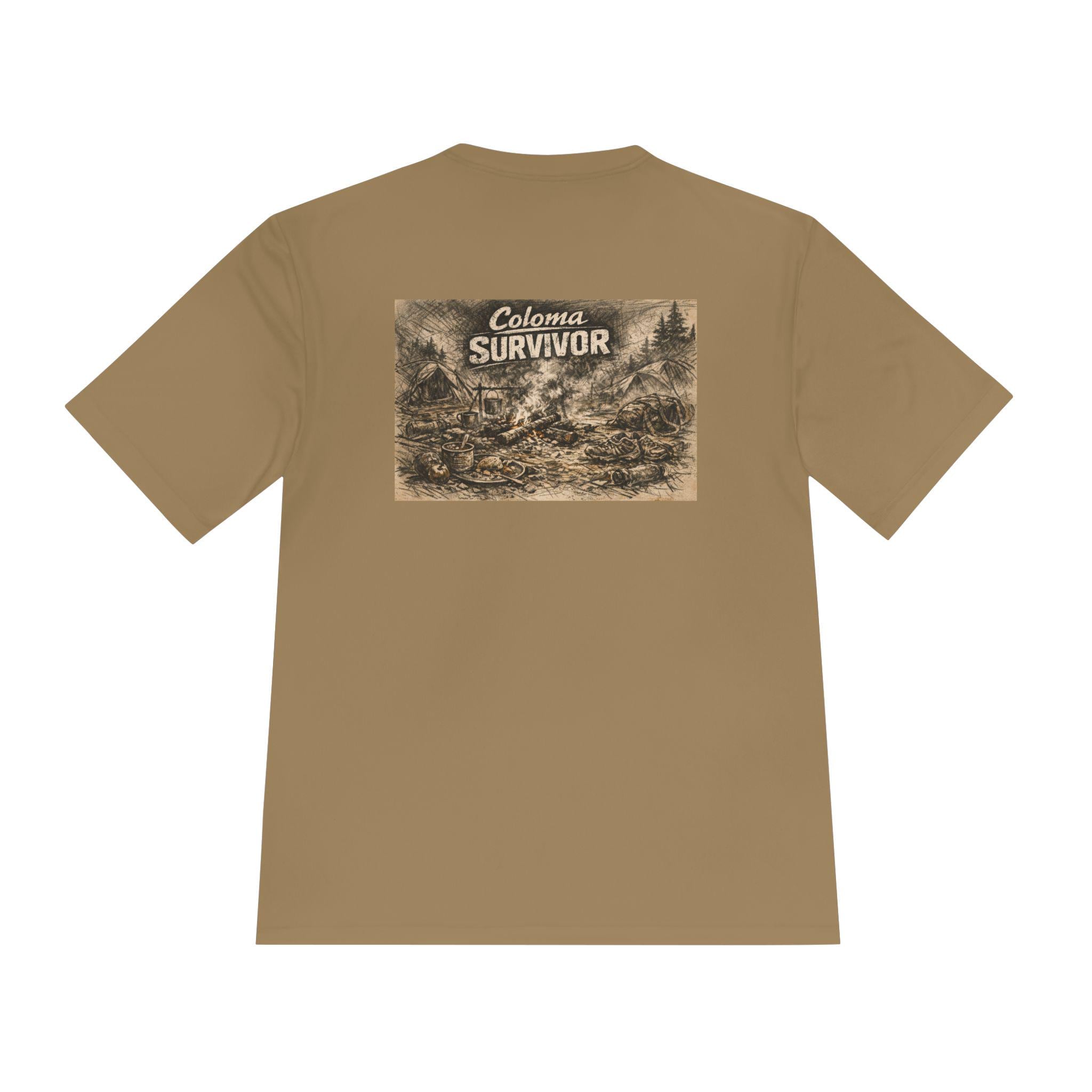 Colonist Survivor Tee | Vintage Wilderness Landscape Print