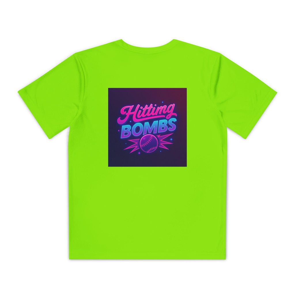 Hitting Bombs baseball tee | Youth T-Shirt