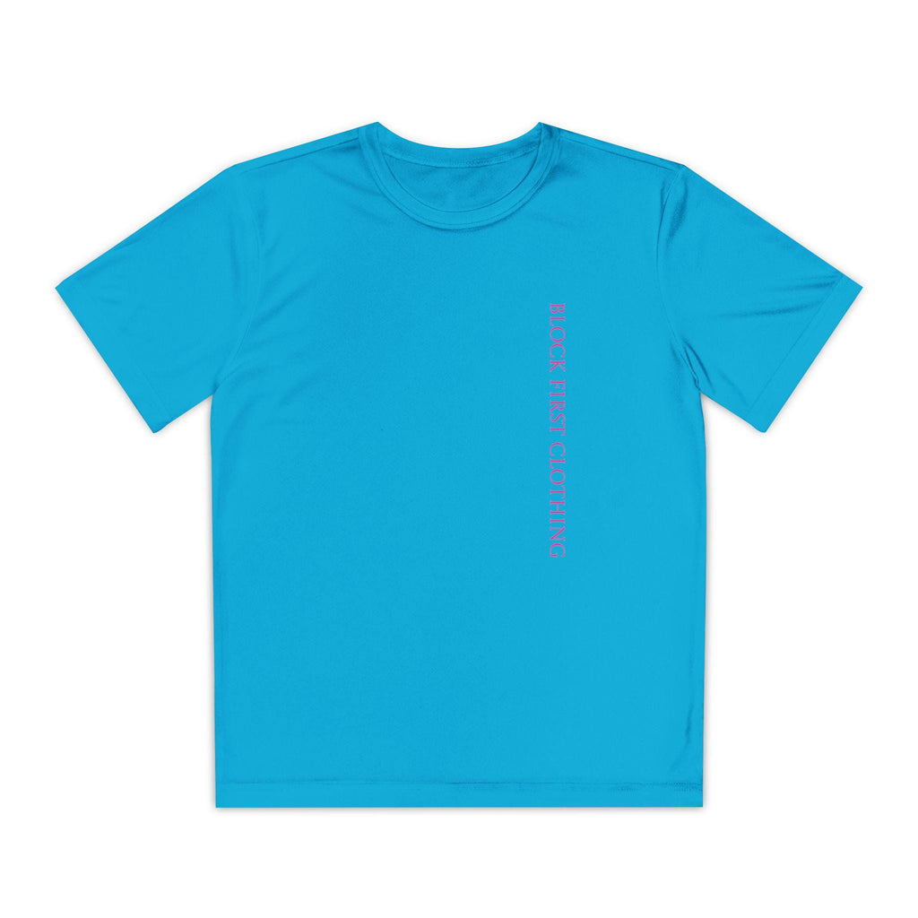 Neon Baseball Catcher T-Shirt | Youth Competitor Tee
