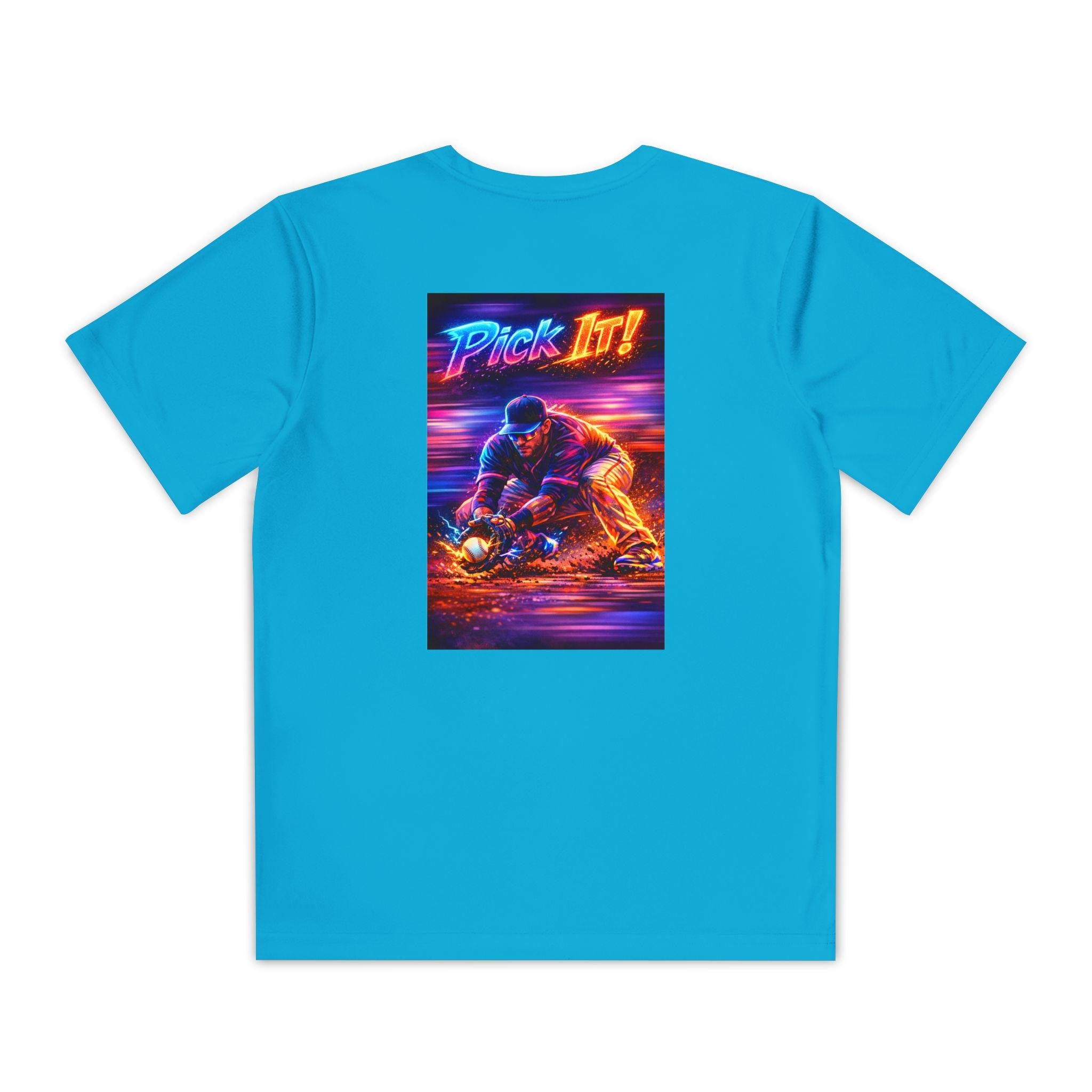 Pick It!   Catching Play Retro Neon Design