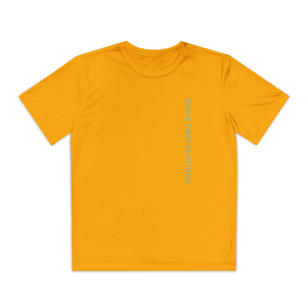 Squat Block Dominate graphic Youth Tee | Volleyball Strength Training Shirt