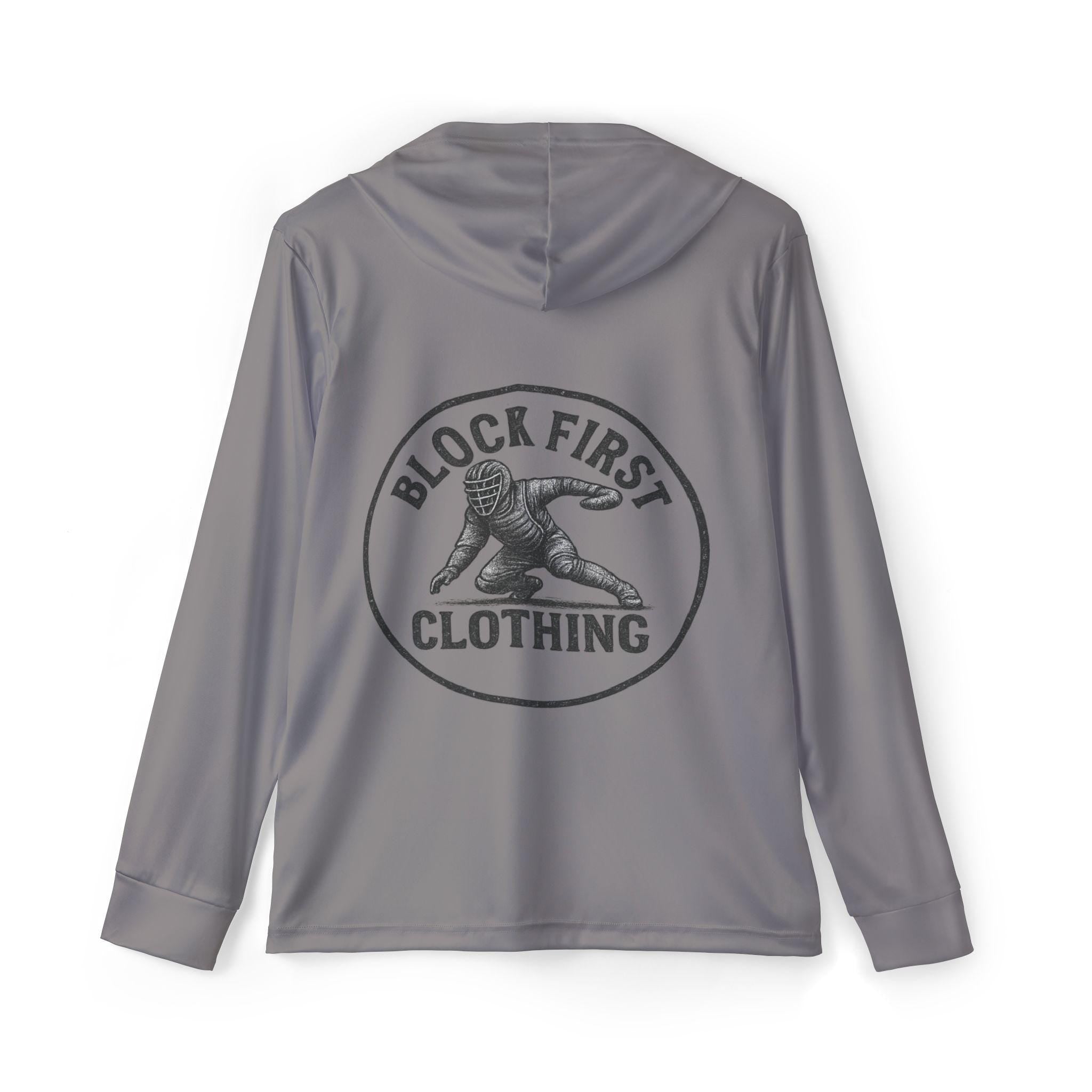 Block First Clothing logo hoodie | Sports Warmup Hoodie