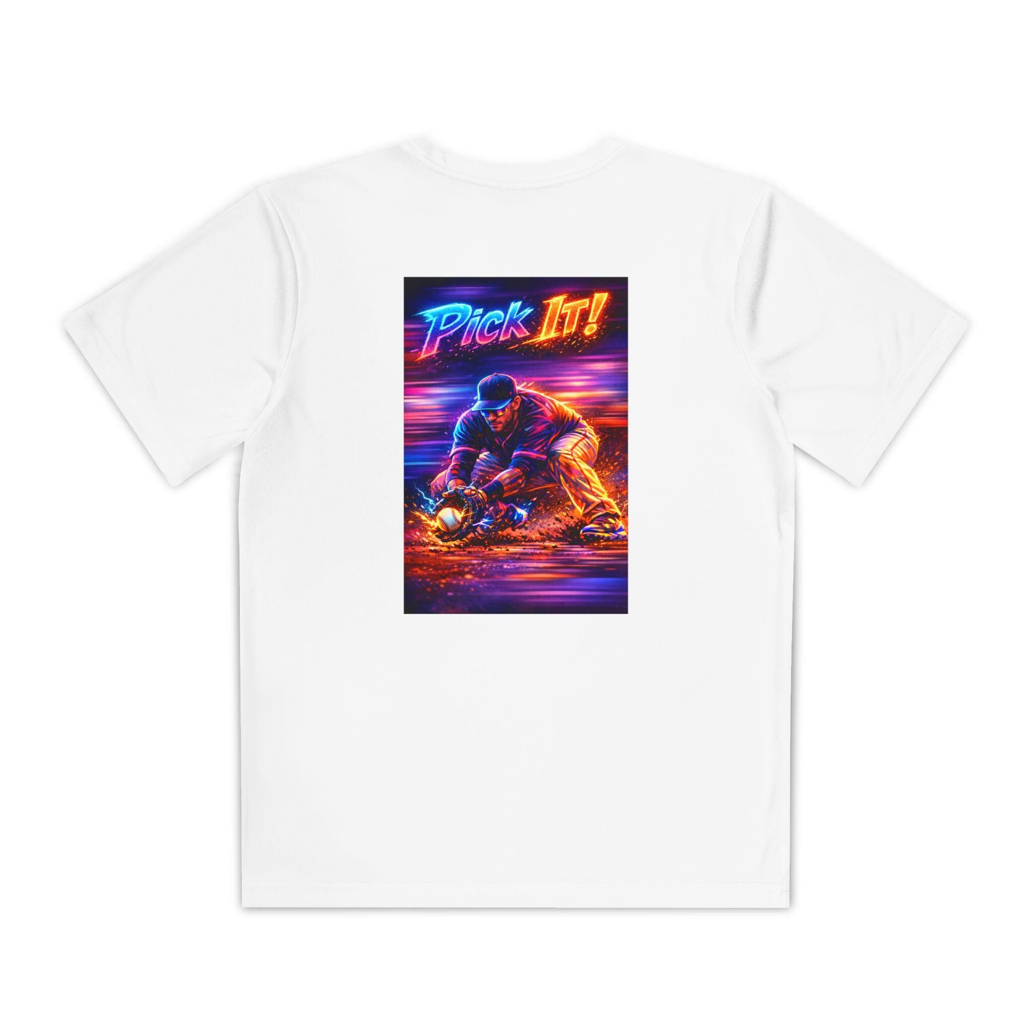 Pick It!   Catching Play Retro Neon Design