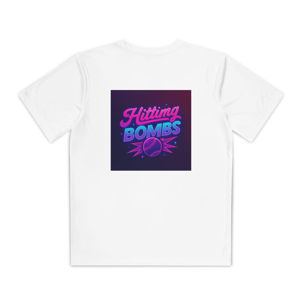 Hitting Bombs baseball tee | Youth T-Shirt