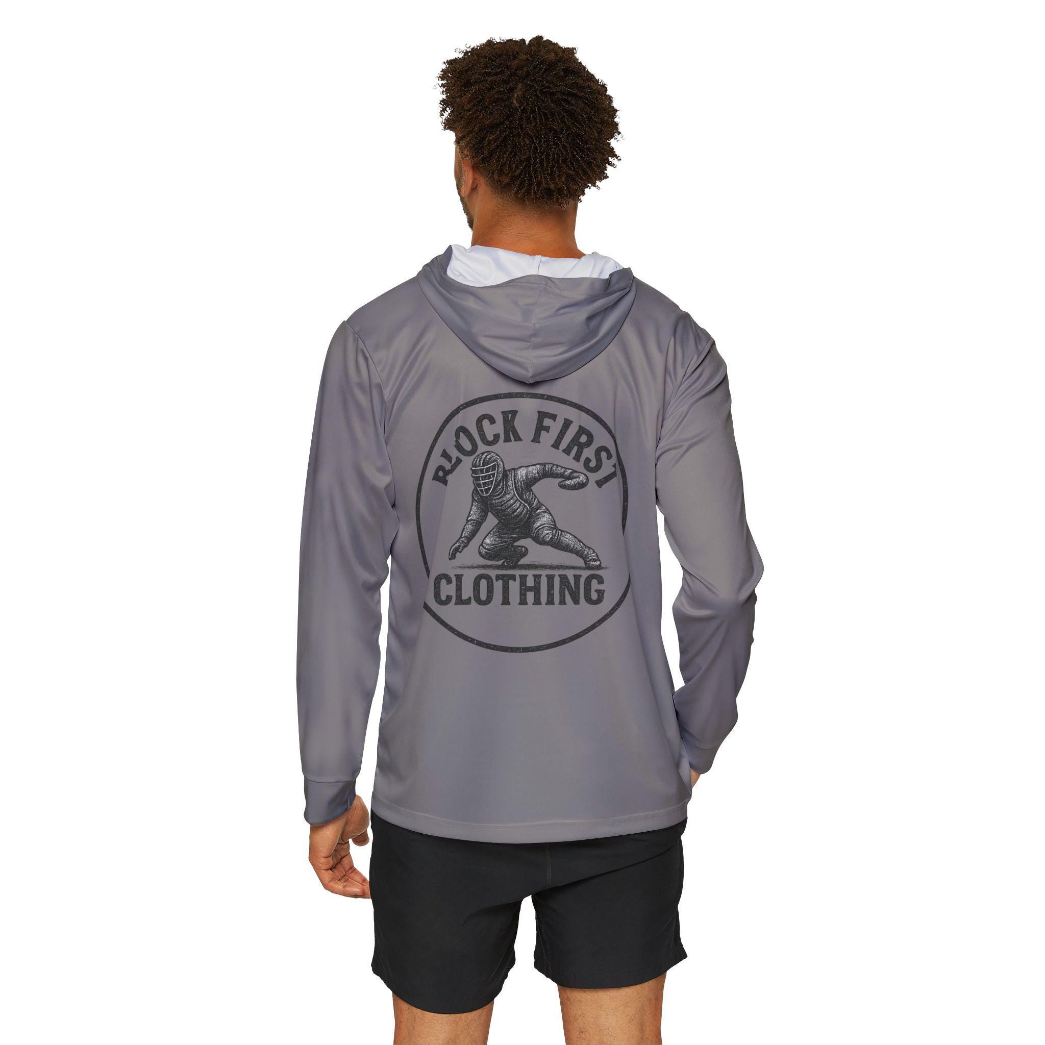 Block First Clothing logo hoodie | Sports Warmup Hoodie