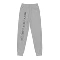 Block First Joggers | Youth Joggers, side text logo