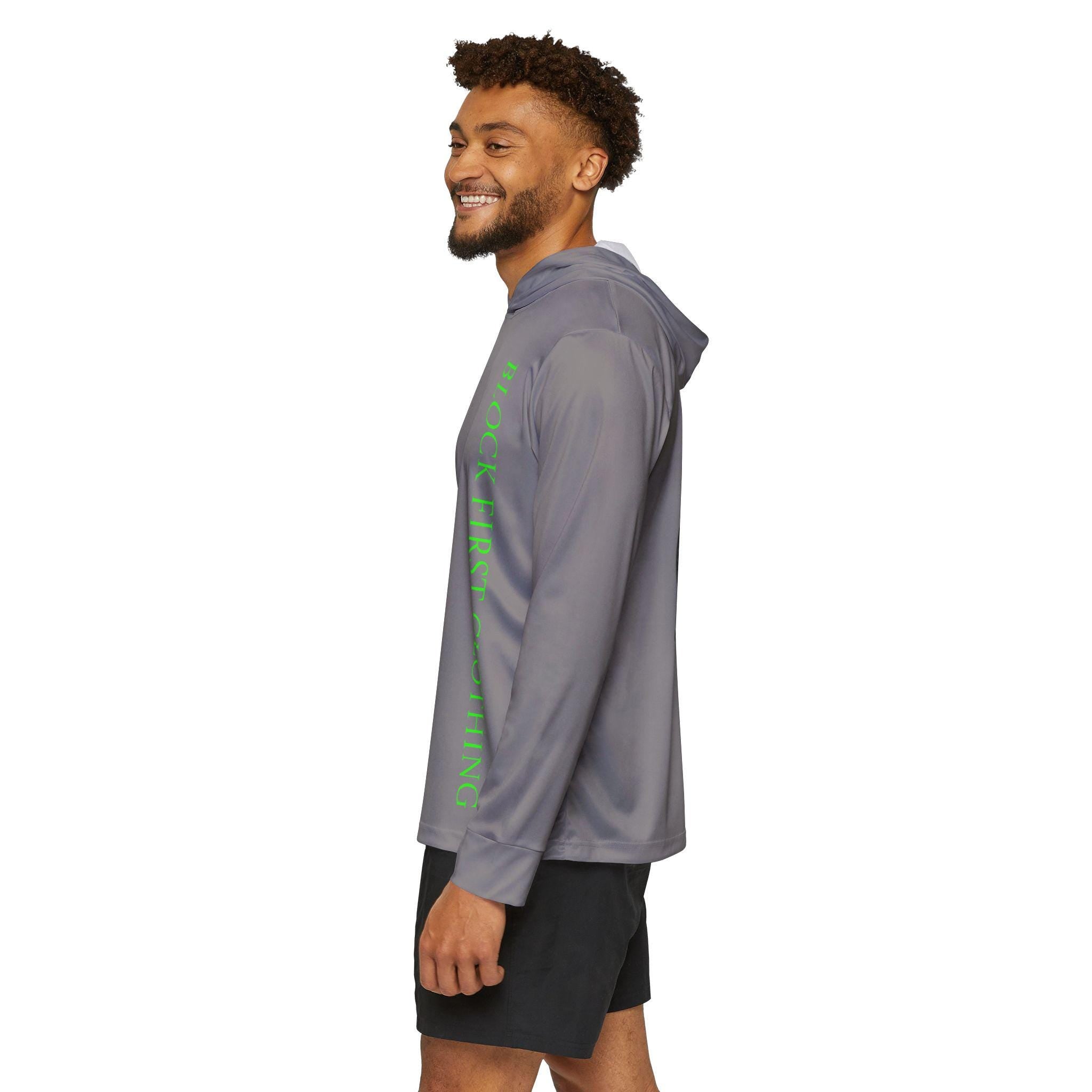 Block First Clothing logo hoodie | Sports Warmup Hoodie
