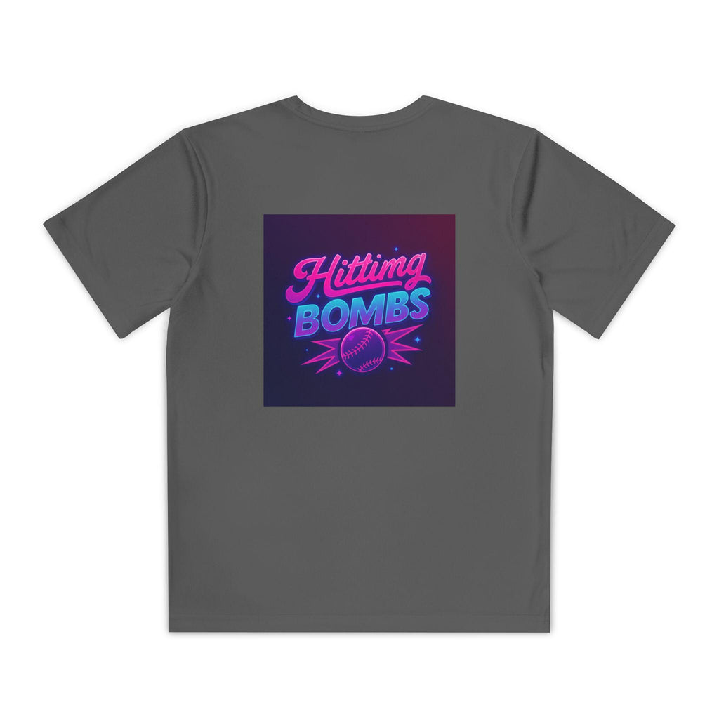 Hitting Bombs baseball tee | Youth T-Shirt